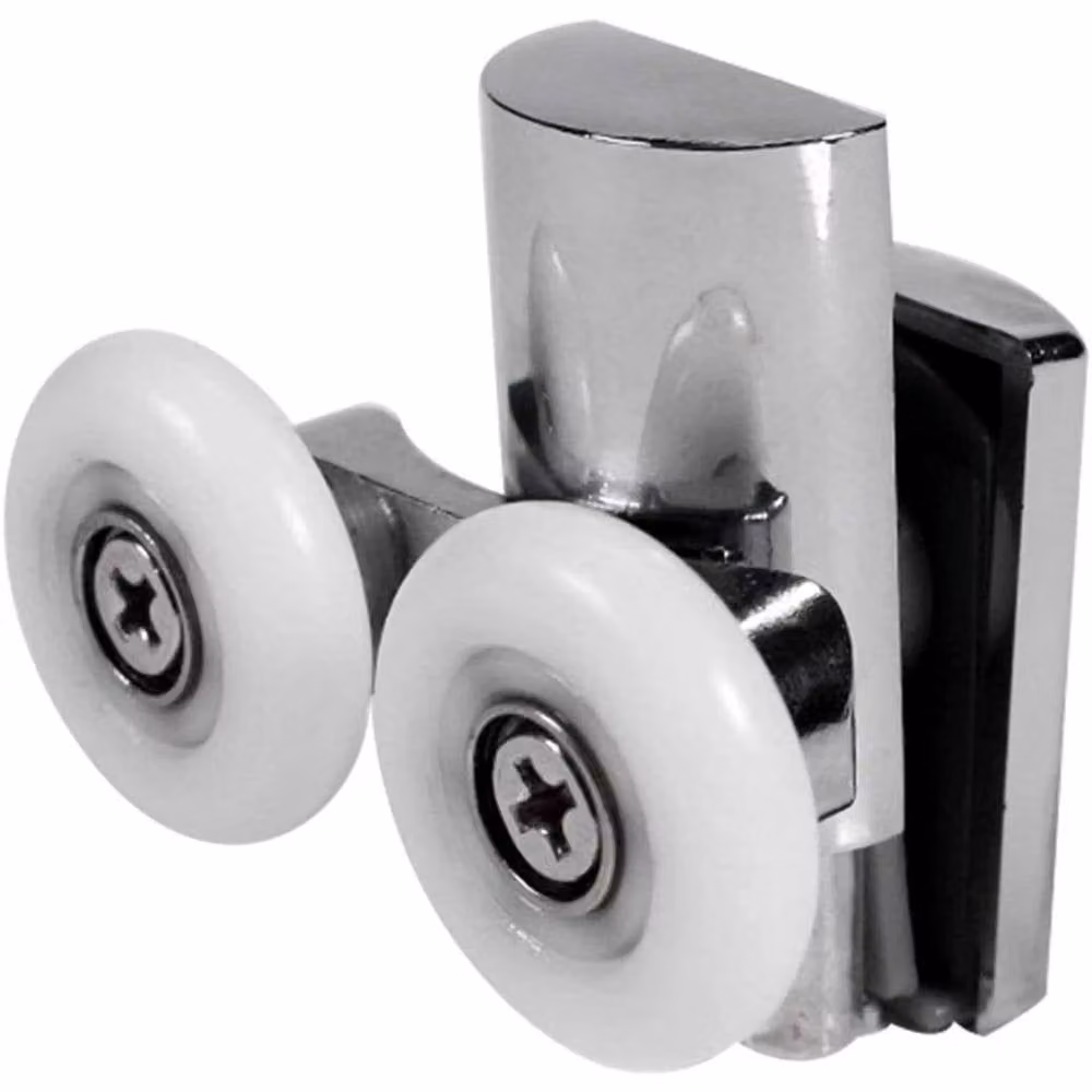 EONLION 2-Piece Shower Screen Door Roller Wheels in Silver – 4