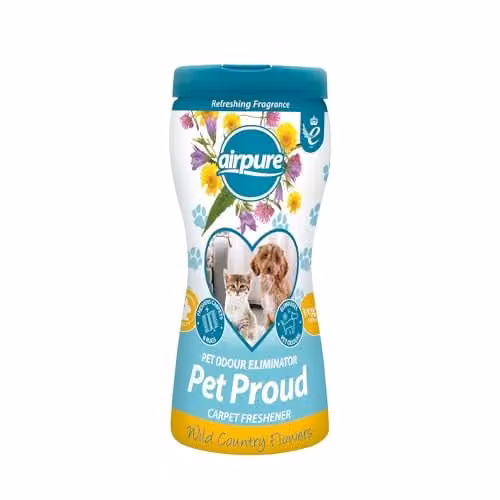 airpure PET Proud Carpet Freshener and Odour Eliminator with Flower Fragrance, 300 g