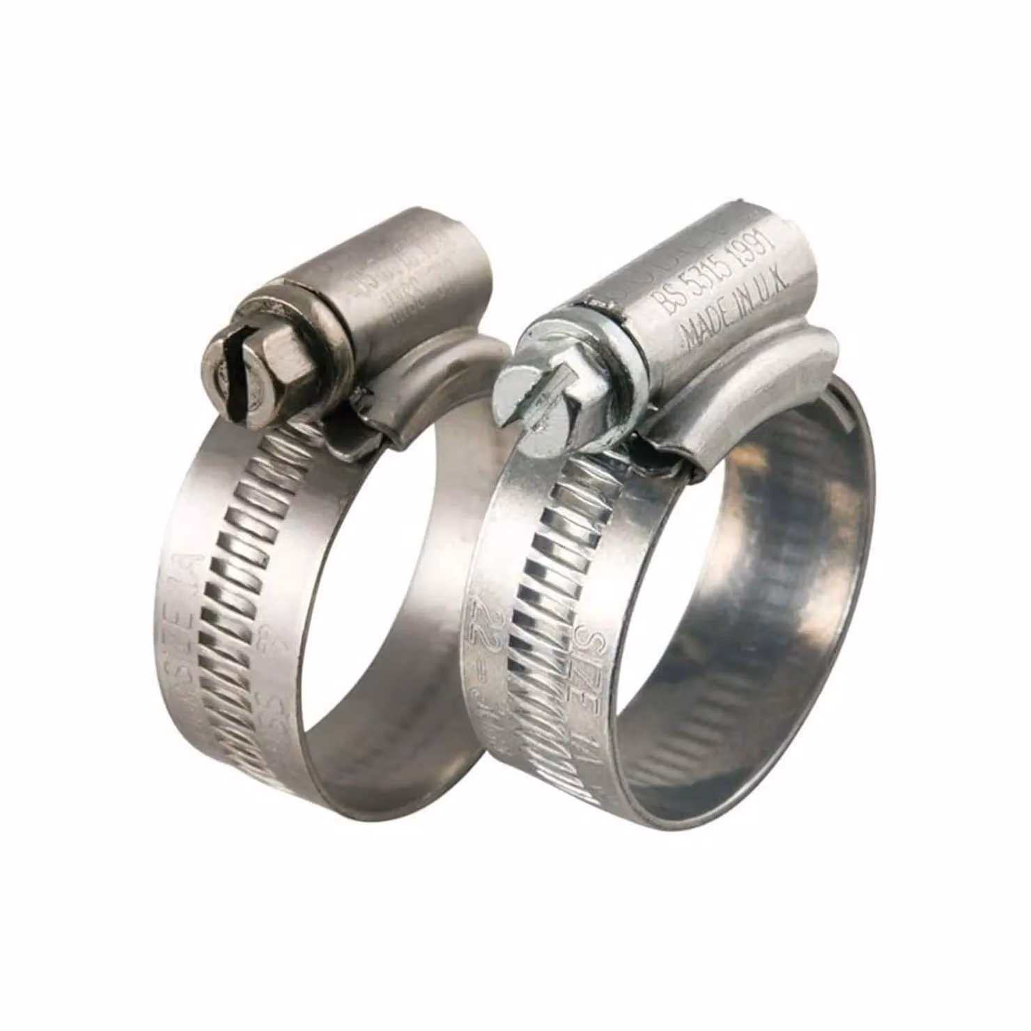 Jubilee Mild Steel Hose Clips, 16-22mm, 10 Pack – 2