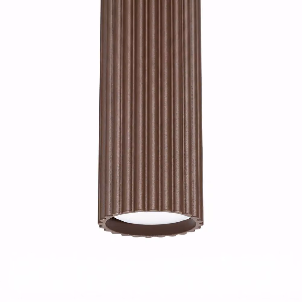 Sollux Lighting minimalist Brown metal Pendant bar lamp, W/D/H: 118 x 8 x 8 cm – 4