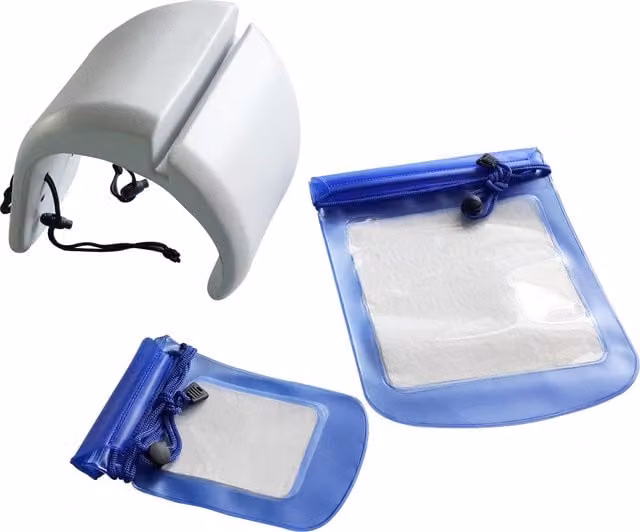 MSpa SPA Entertainment Set in Clear and Blue