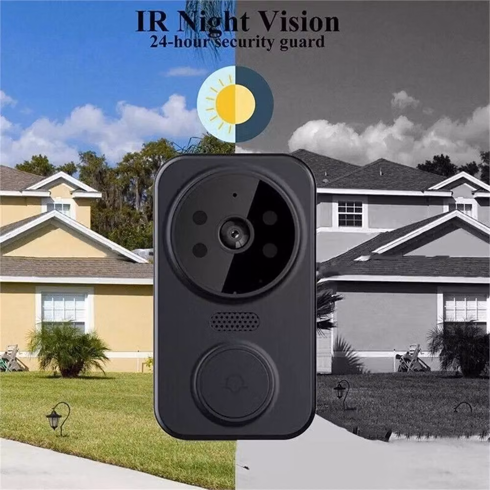 Nordara No Screen Wireless WiFi Video Doorbell in Black – 4