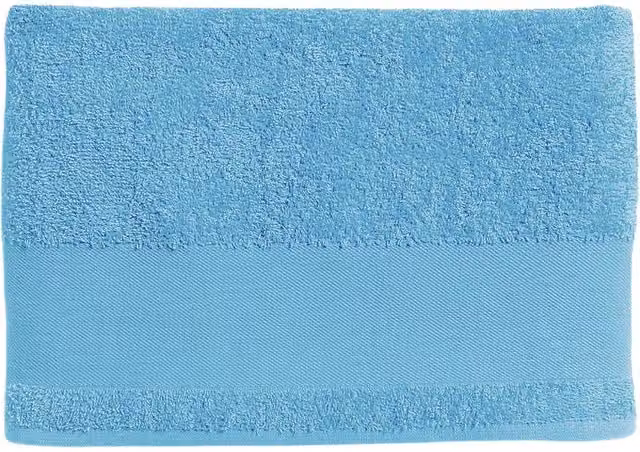 SOL'S Island 30 Turquoise Cotton Terrycloth Guest Towel with Hanging Loop