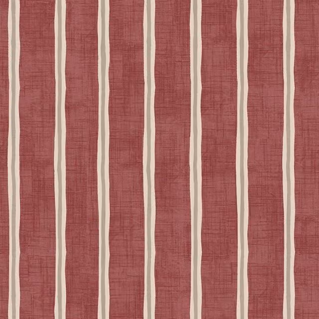 iLiv Maasai Red Striped Organic Cotton Fabric for Adults