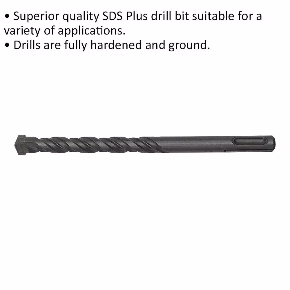 Loops SDS Plus Drill Bit, Grey and Multicolour, Diameter: 12 mm, Length: 160 mm – 2