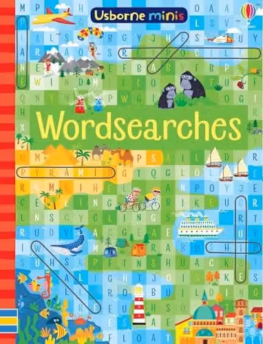 Usborne Minis Wordsearches 1 Multicolour Paper Activity Book