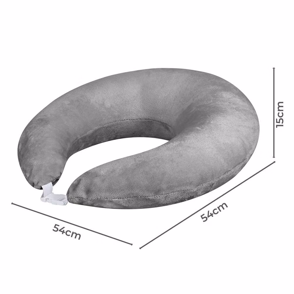Lavio Ergonomic Grey Reading and Gaming Pillow with Height-Adjustable Back and Neck Support – 3