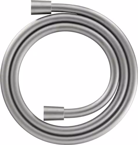Duravit Universal Flexible Shower Hose with Anti-Twist and Kink Protection, 1.6 m, Brushed Stainless Steel, Silver