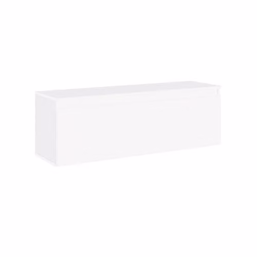 Your Home Rulez Sunset Modern TV Unit with Drop-Down Door in White, Width: 120 cm – 3