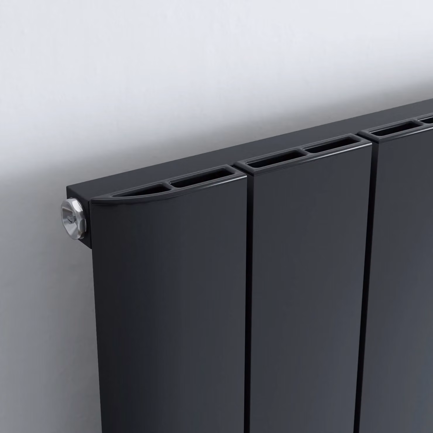 Agadon Paris Designer Aluminium Radiator in Grey, W/H: 180 x 47 cm – 3