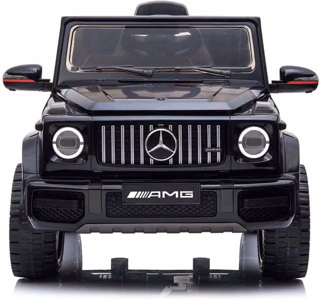 OutdoorToys Licensed Mercedes-Benz G63 12V Childrens Electric Ride On Jeep in Black