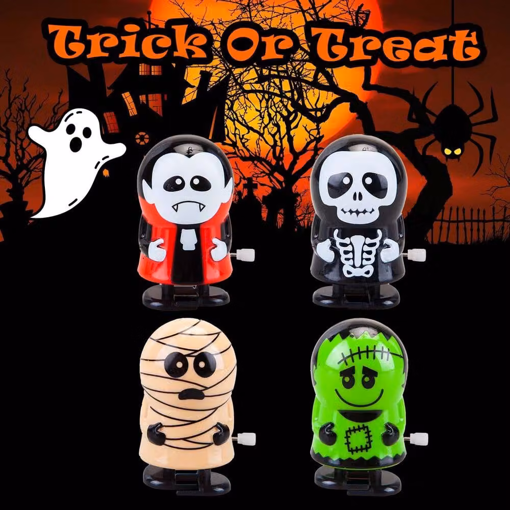 VFM e-Store Halloween Wind Up Toy 4 Pack in Multicolour – 3