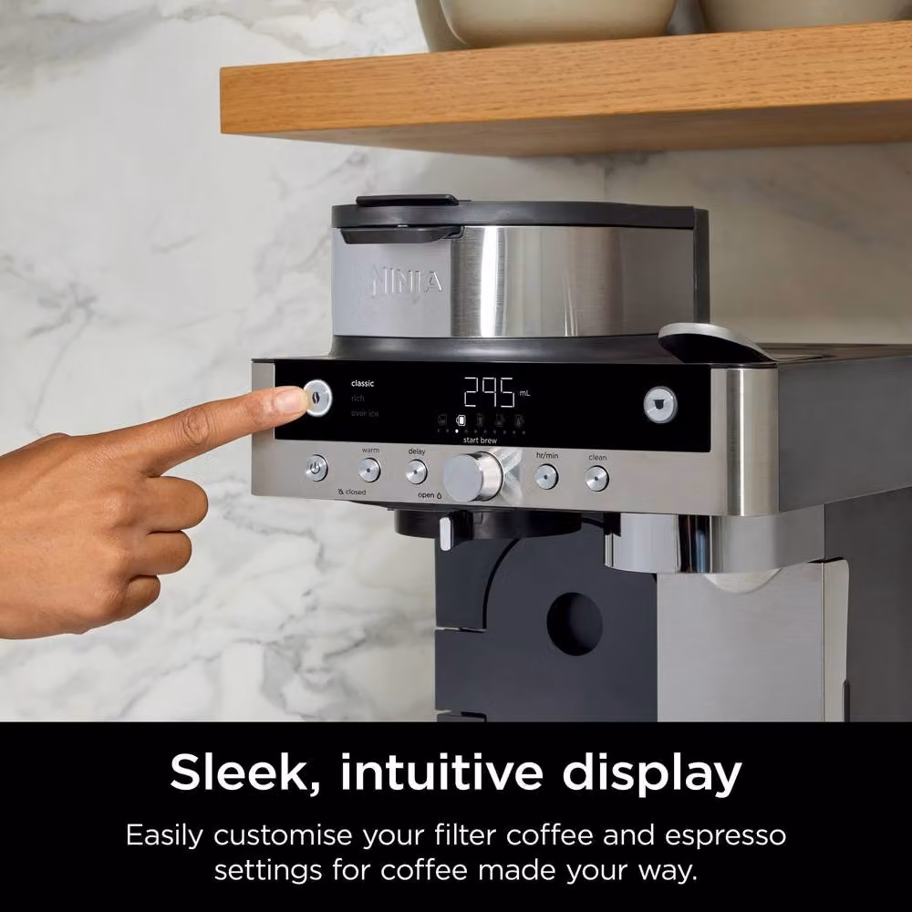 Ninja Prestige Dualbrew System CFN802UK Coffee Maker in Black – 4