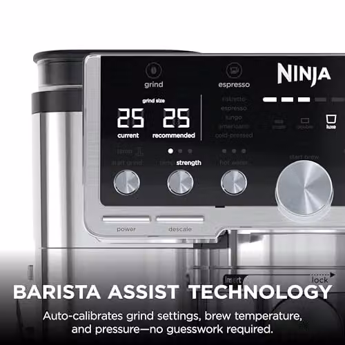 Ninja Luxe Café Pro Series ES701UK 3-in-1 Coffee Machine with Integrated Scale and Cold Brew Function, Silver – 7