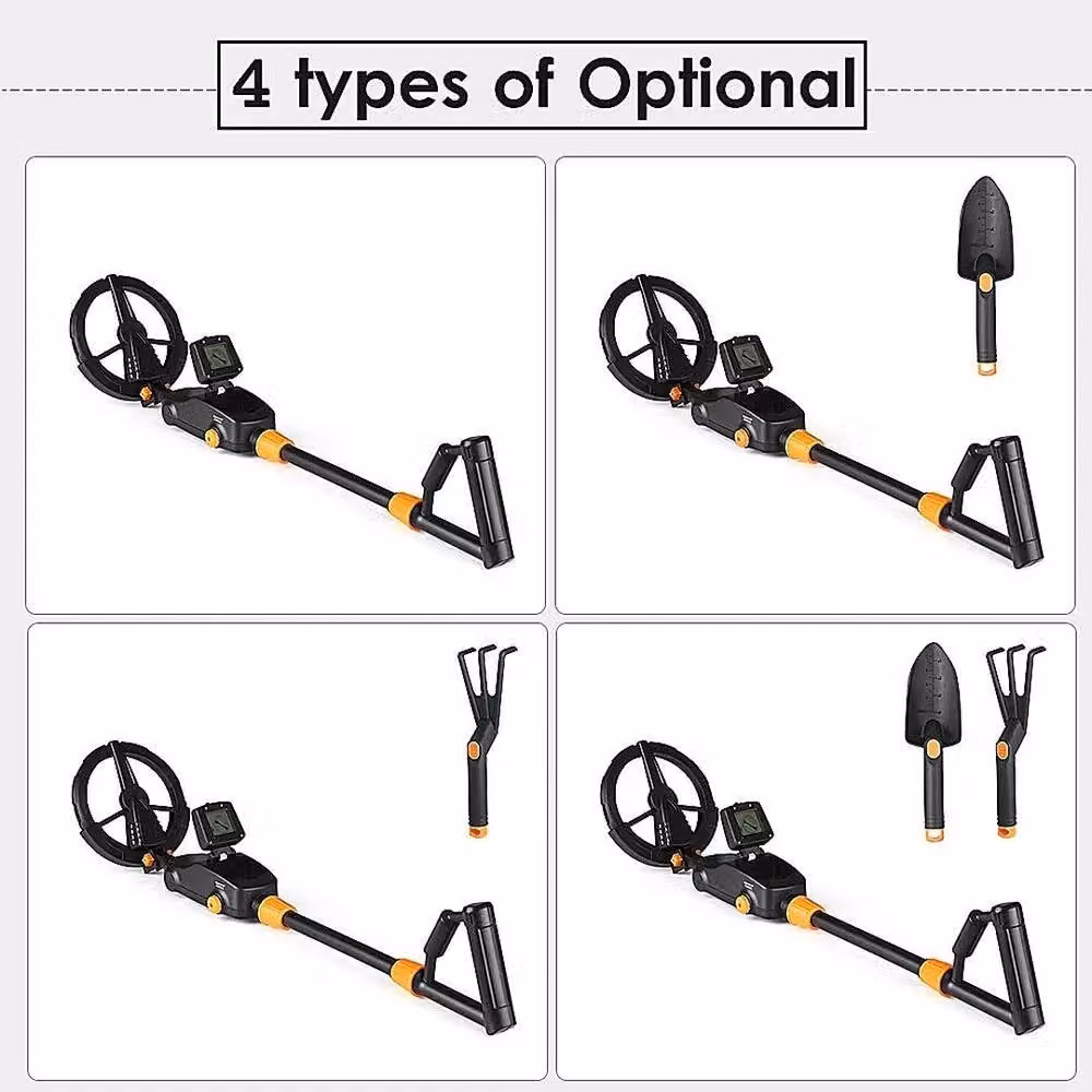 Kelvenix Lightweight Metal Detector with LCD, Black, W: 52 cm, H: 1000 cm – 3