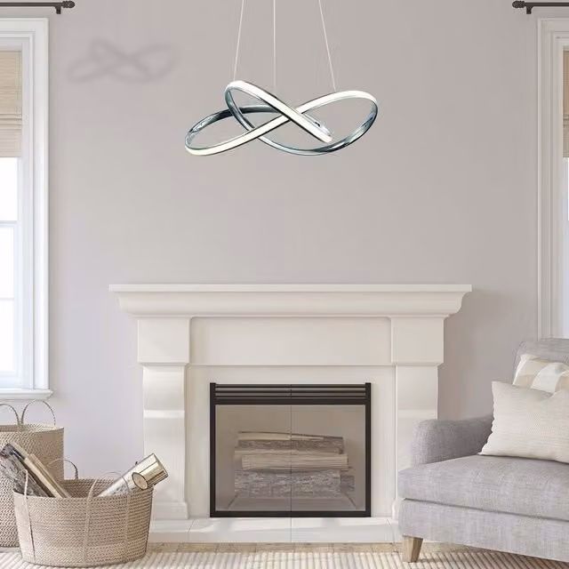 Milagro Cappio LED Pendant Lamp in Chrome