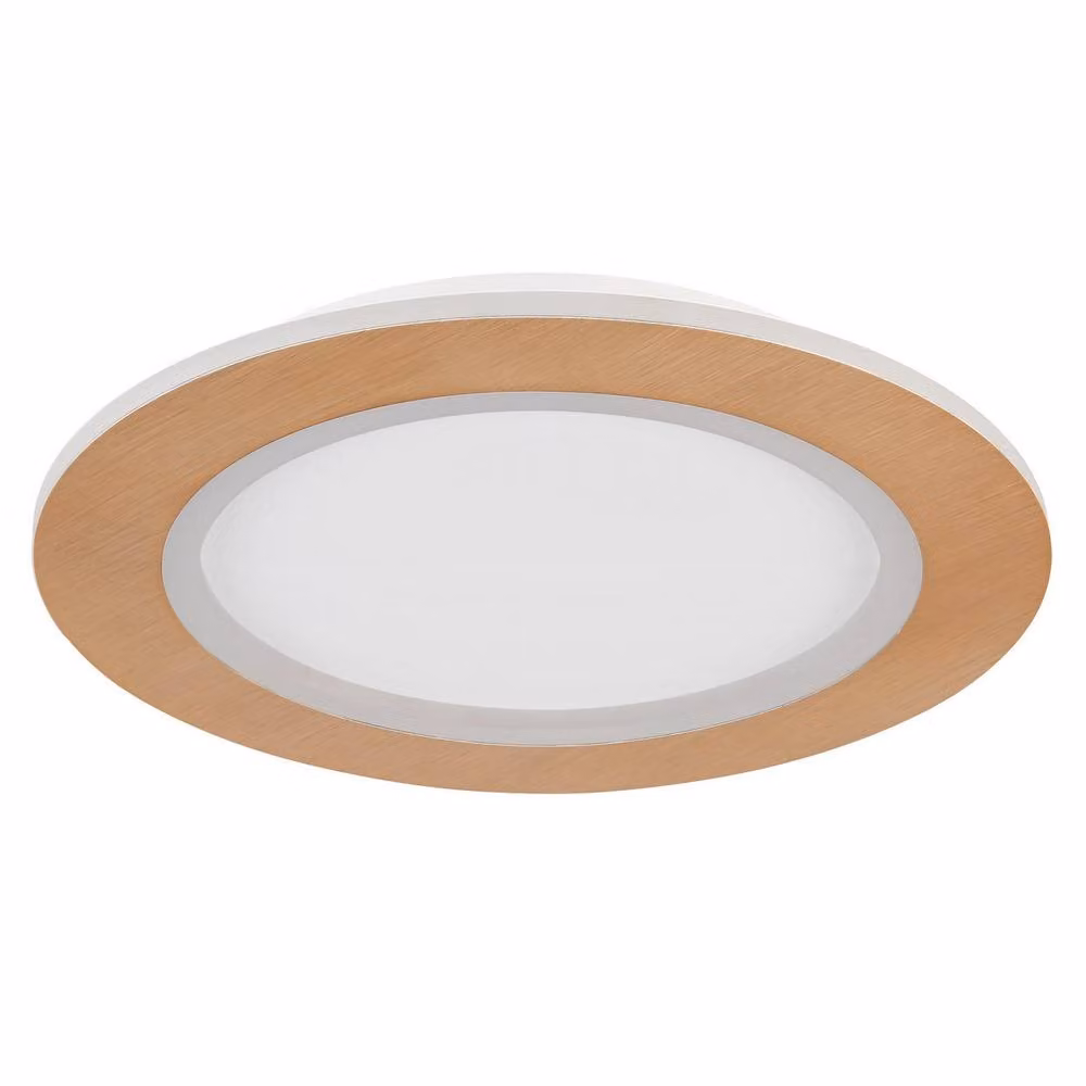 Netlighting Clay Integrated LED Semi Flush Ceiling Light, White, Diameter: 40 cm – 2