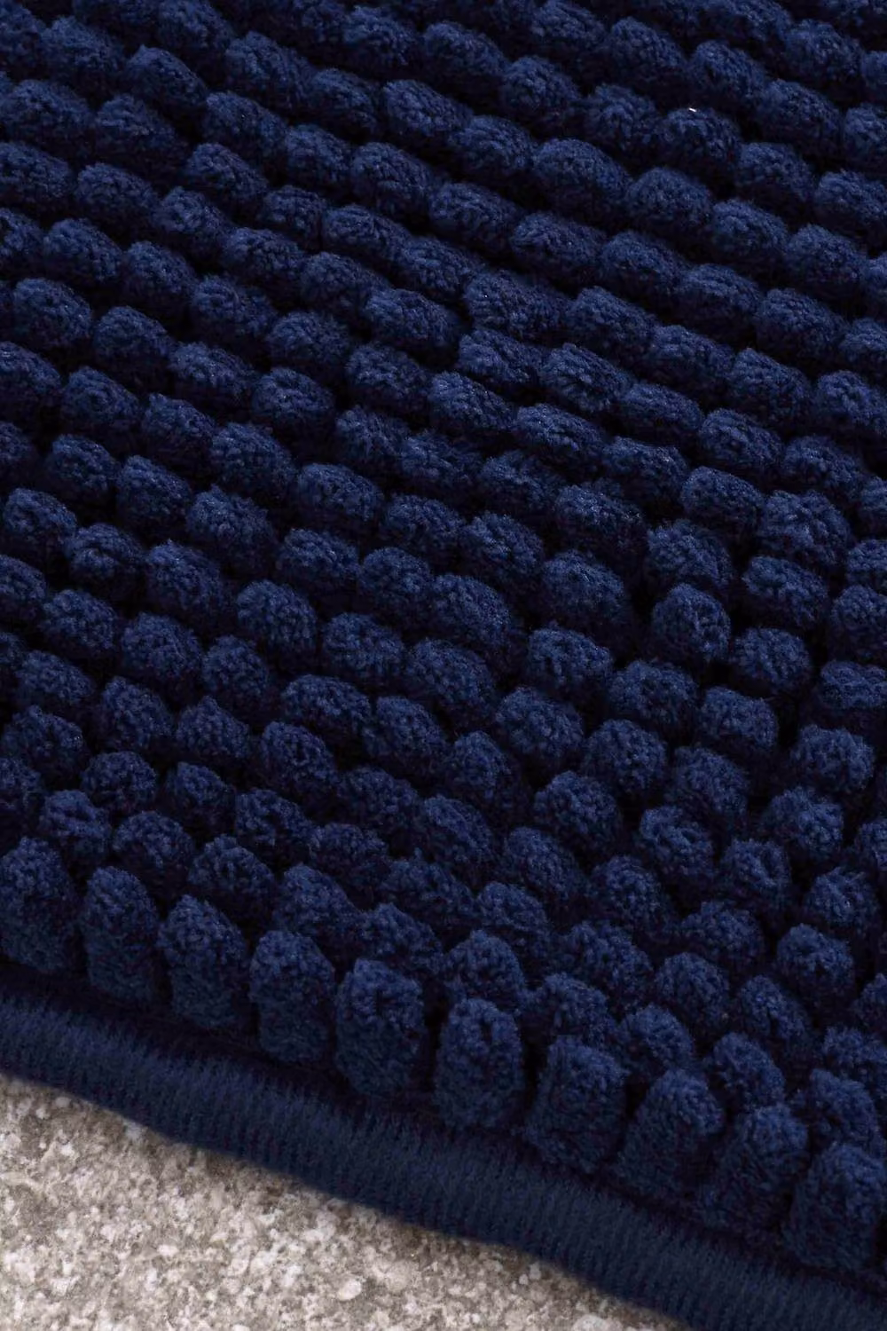 Catherine Lansfield Bobble Bath Runner in Blue, W: 50 cm, L: 120 cm – 2