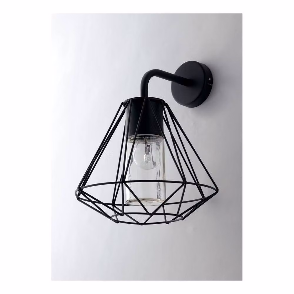 Netlighting MANDALA Modern Outdoor Wall Light in Black, IP44, W/H: 36 x 29.5 cm – 2
