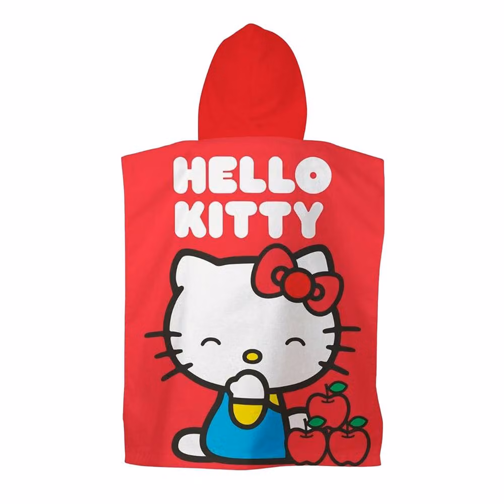 Hello Kitty Cheeky Multicolour Hooded Cotton Terry Towel – 2