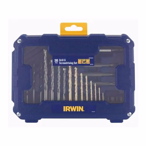 Irwin 36 Piece Drill and Screwdriving Set in Blue – 2