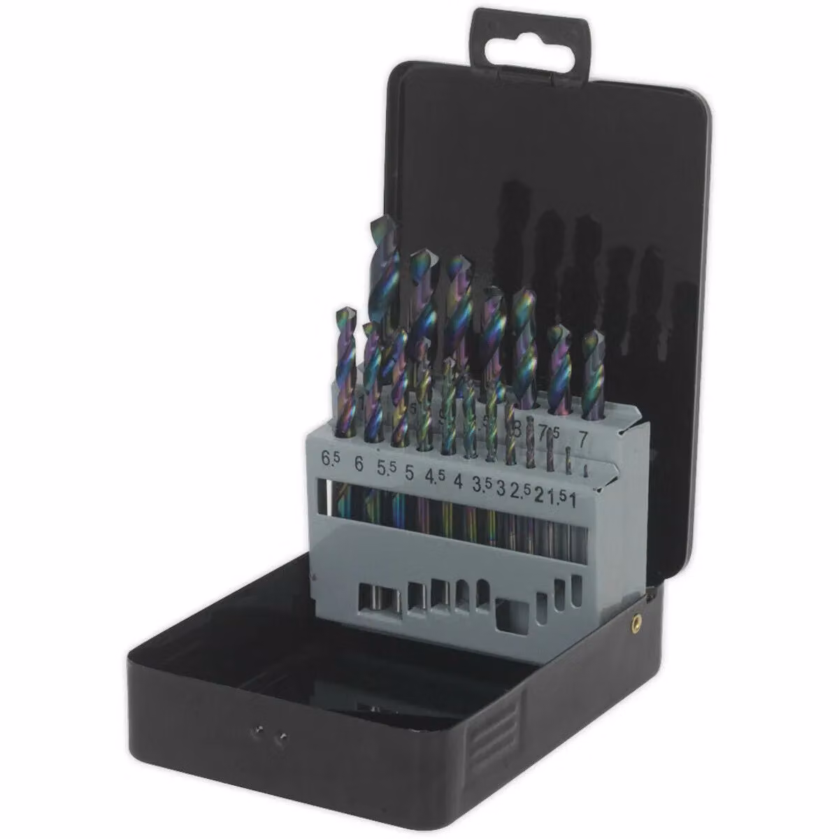 Loops 19 Piece HSS Twist Drill Bit Set in Multicolour – 2