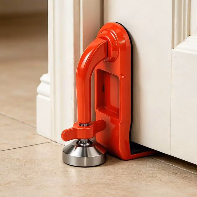 PAWNORA Portable Door Jammer Lock Brace in Red – 1