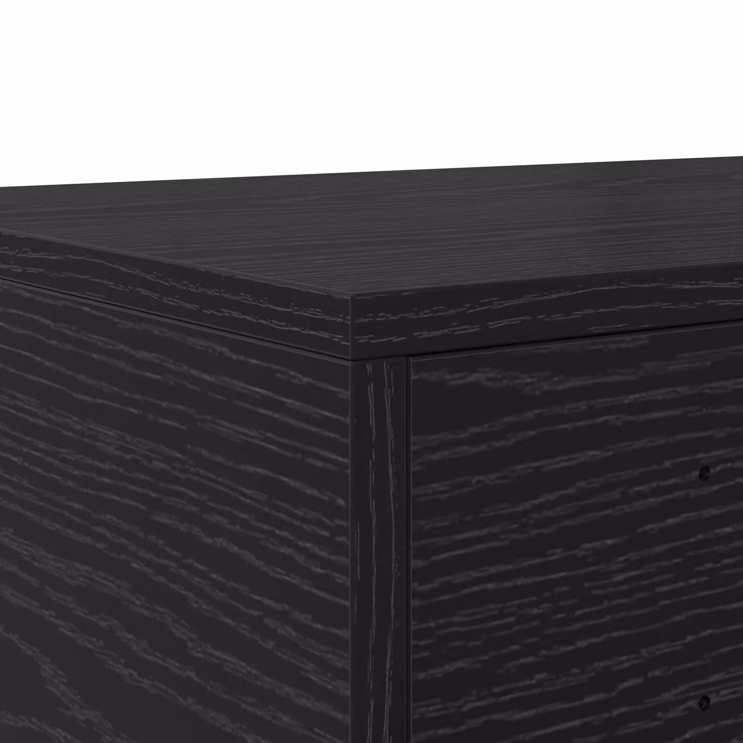 Berkfield Home Black Bed Drawers in Engineered Wood, W/D/H: 180 x 36.5 x 16.5 cm – 3