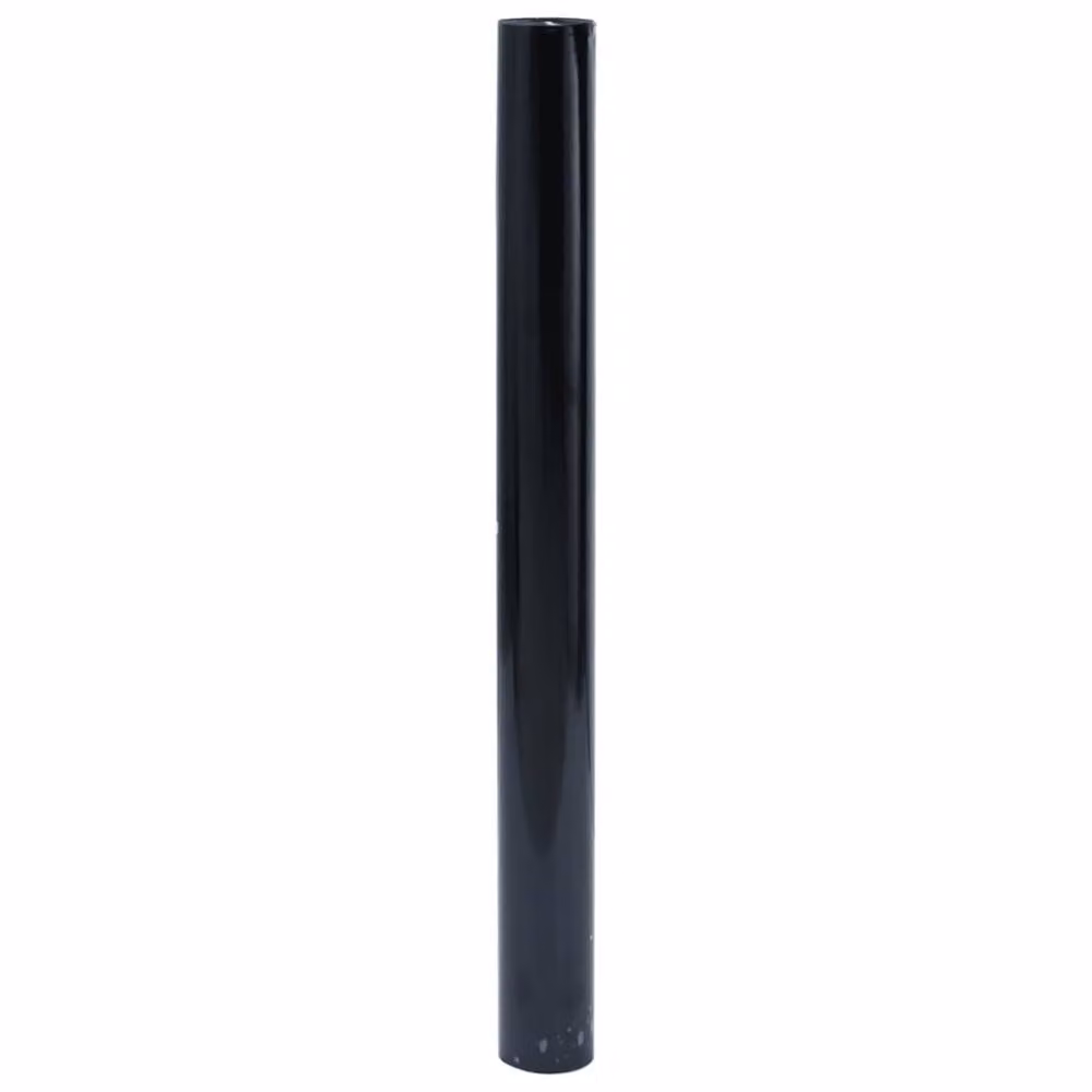Berkfield Home Static Frosted Black Window Film, W: 45 cm, L: 1000 cm – 2