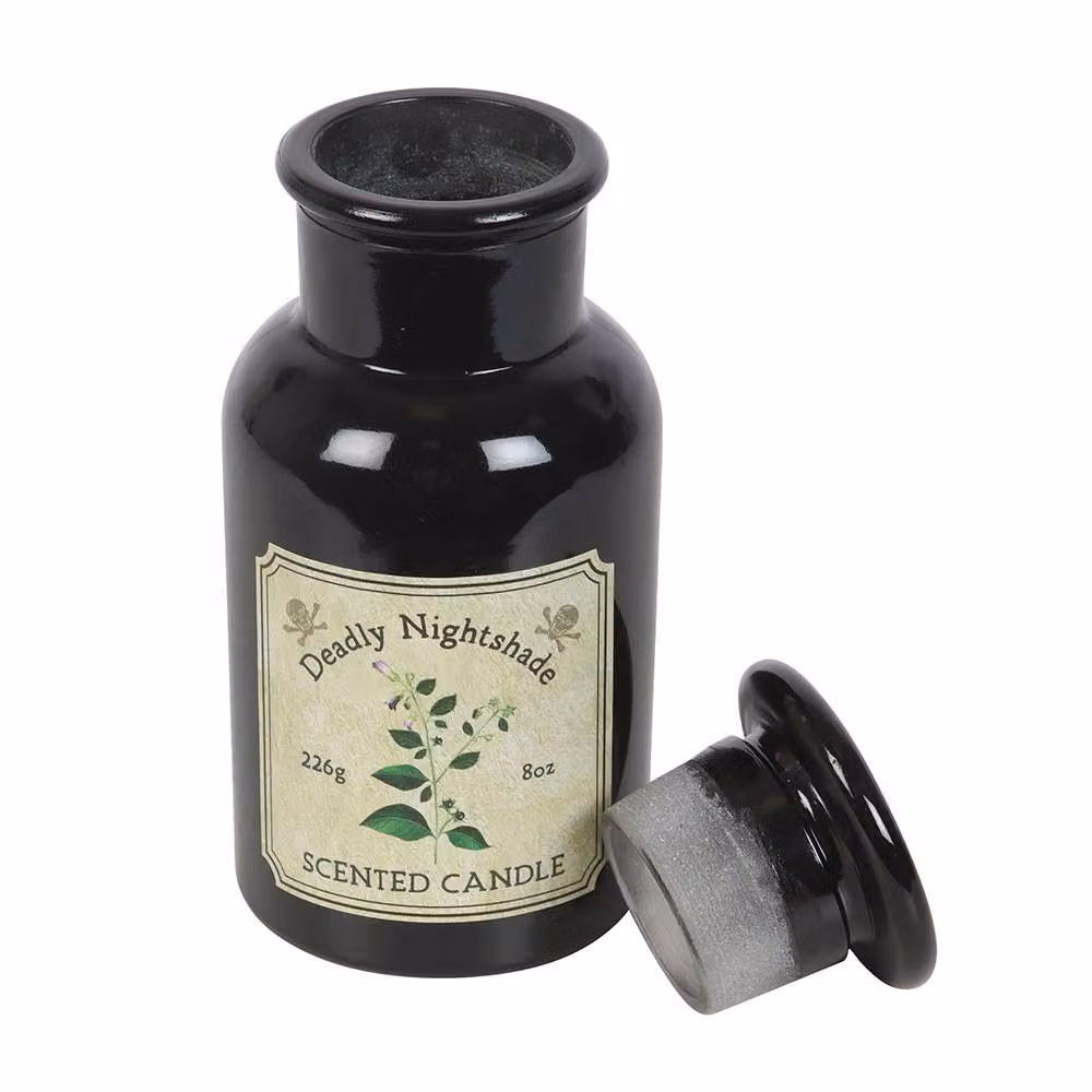 Something Different Deadly Nightshade Candle in Black – 2