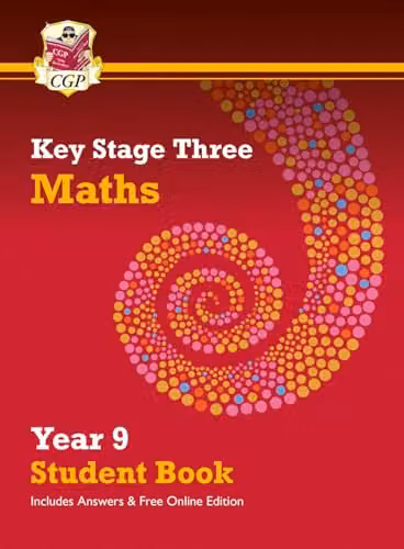 CGP KS3 Maths Year 9 Student Book with Answers and Online Edition