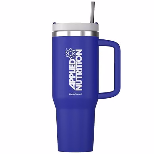 Applied Nutrition Blue Stainless Steel Tumbler Cup, 1.2 l