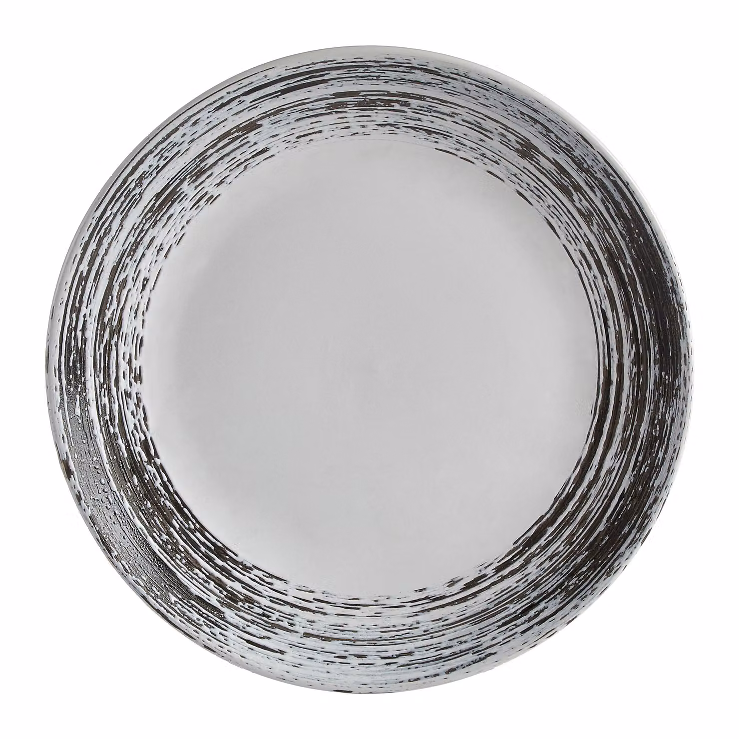Orsina 12 Piece Black and White Stoneware Dinner Set – 2