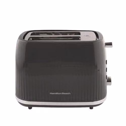 Hamilton Beach Miami 2 Slice Toaster, 800W, Anthracite Grey