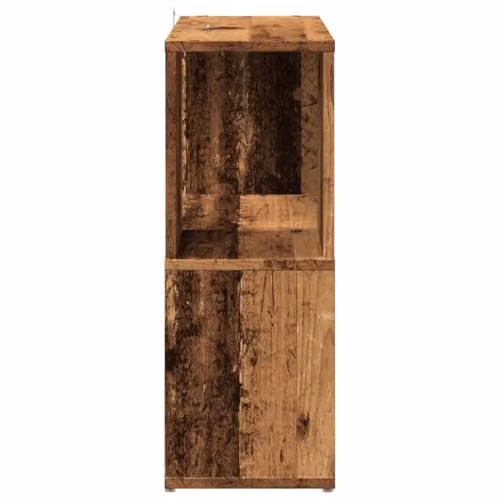 vidaXL Book Cabinet in Old Wood Brown, W/D/H: 60 x 24 x 63 cm – 6