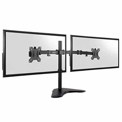 TekBox Dual Screen Monitor Mount in Black – 2
