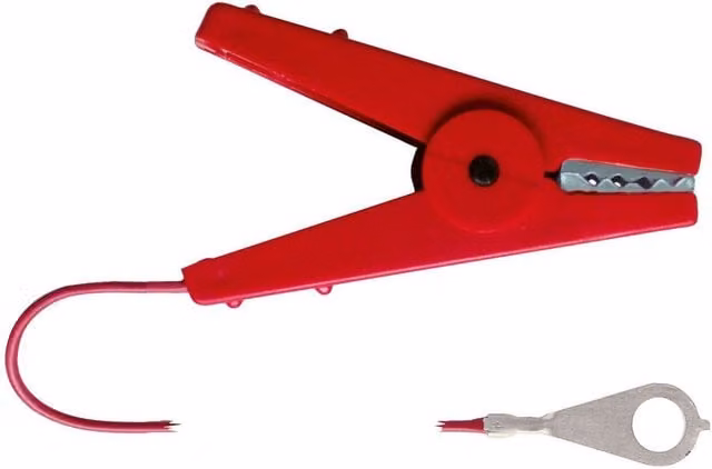 Zen-Kat Red Metal Fence Connecting Cable