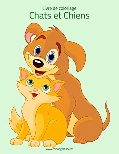 Createspace Cats and Dogs 2 Colouring Book Volume 2, Multicolour