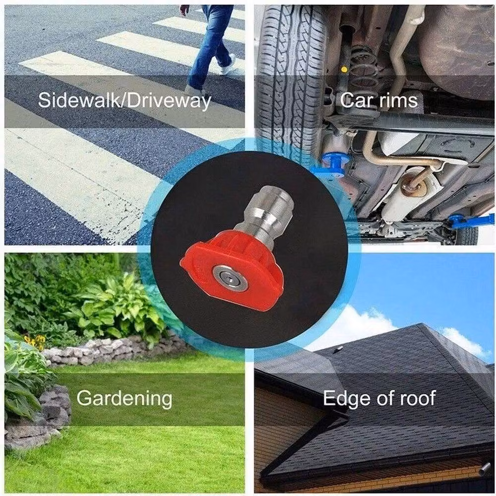 SPETLEK Gutter Cleaning Tool and High Pressure Washer Roof Cleaner in Silver, 1.25 kg – 3