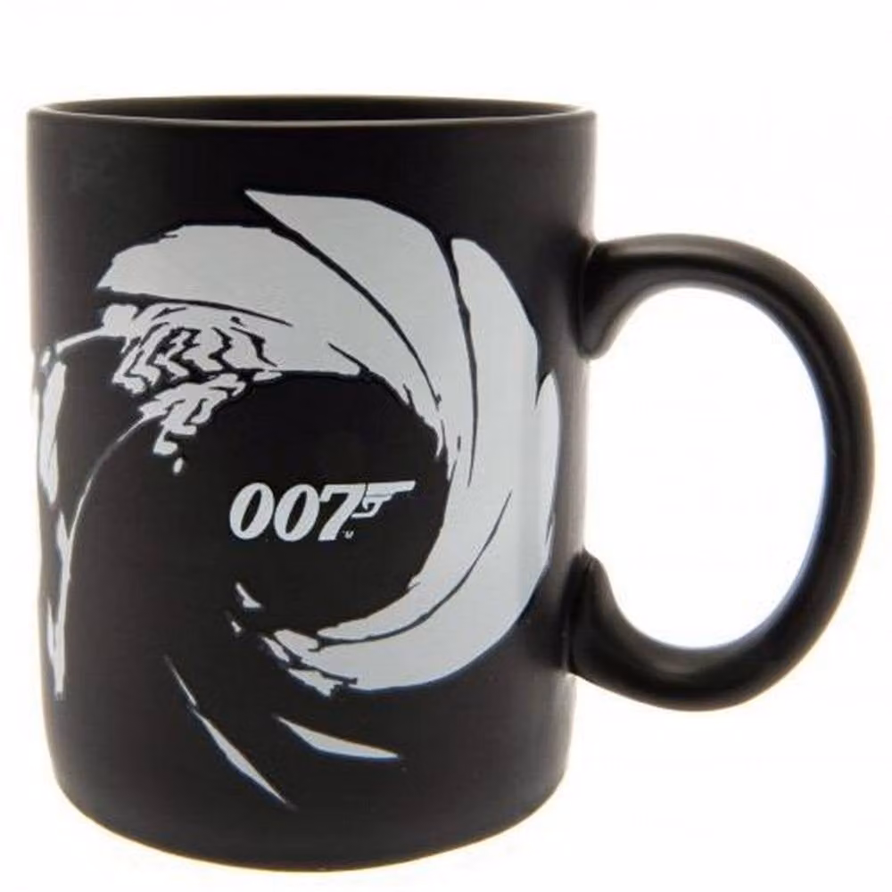 James Bond Heat Changing Ceramic Mug in Black – 3