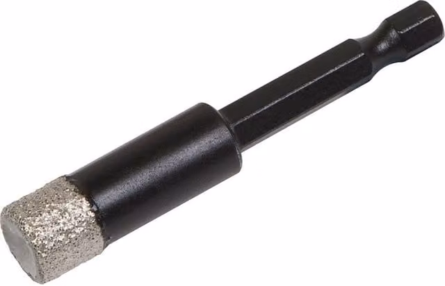 Loops 12mm Vacuum Brazed Diamond Drill Bit with Hex Shank – 1