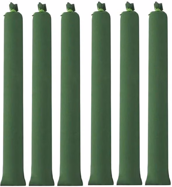 FLAVORA Green Elastic Canvas Flood Sand Bags W/D/H: 100 x 1000 cm – 1