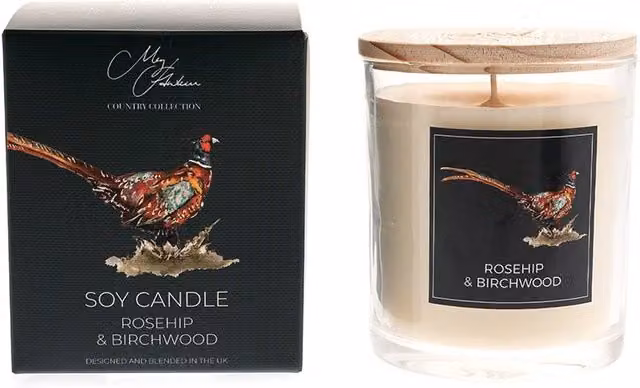Meg Hawkins Multicolour Floral and Woody Votive Candle – 3