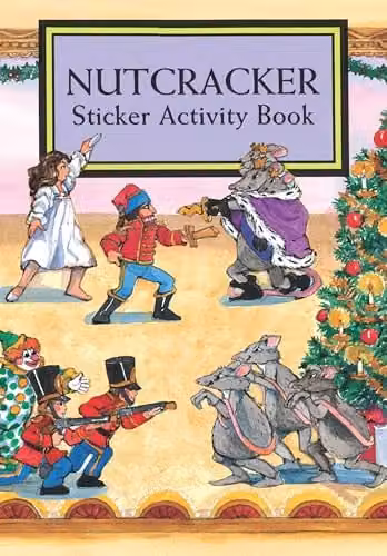 Dover Nutcracker Sticker Activity Book in Multicolour – 1