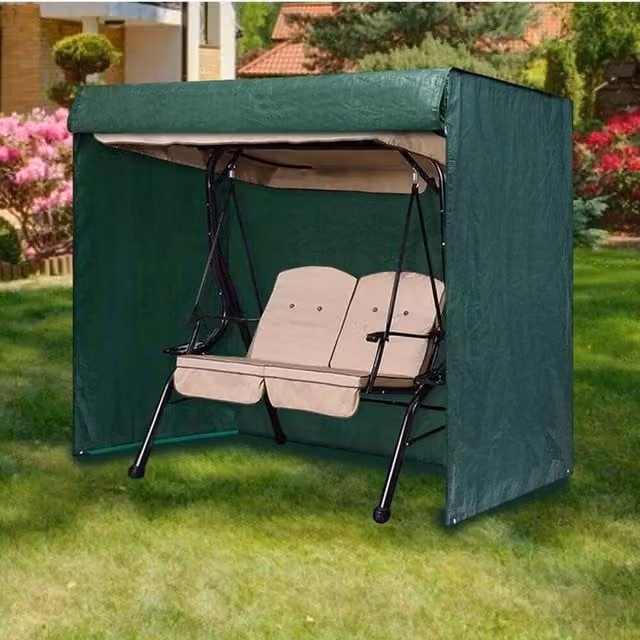 KORVIXA Heavy Duty Waterproof Swinging Cover in Green