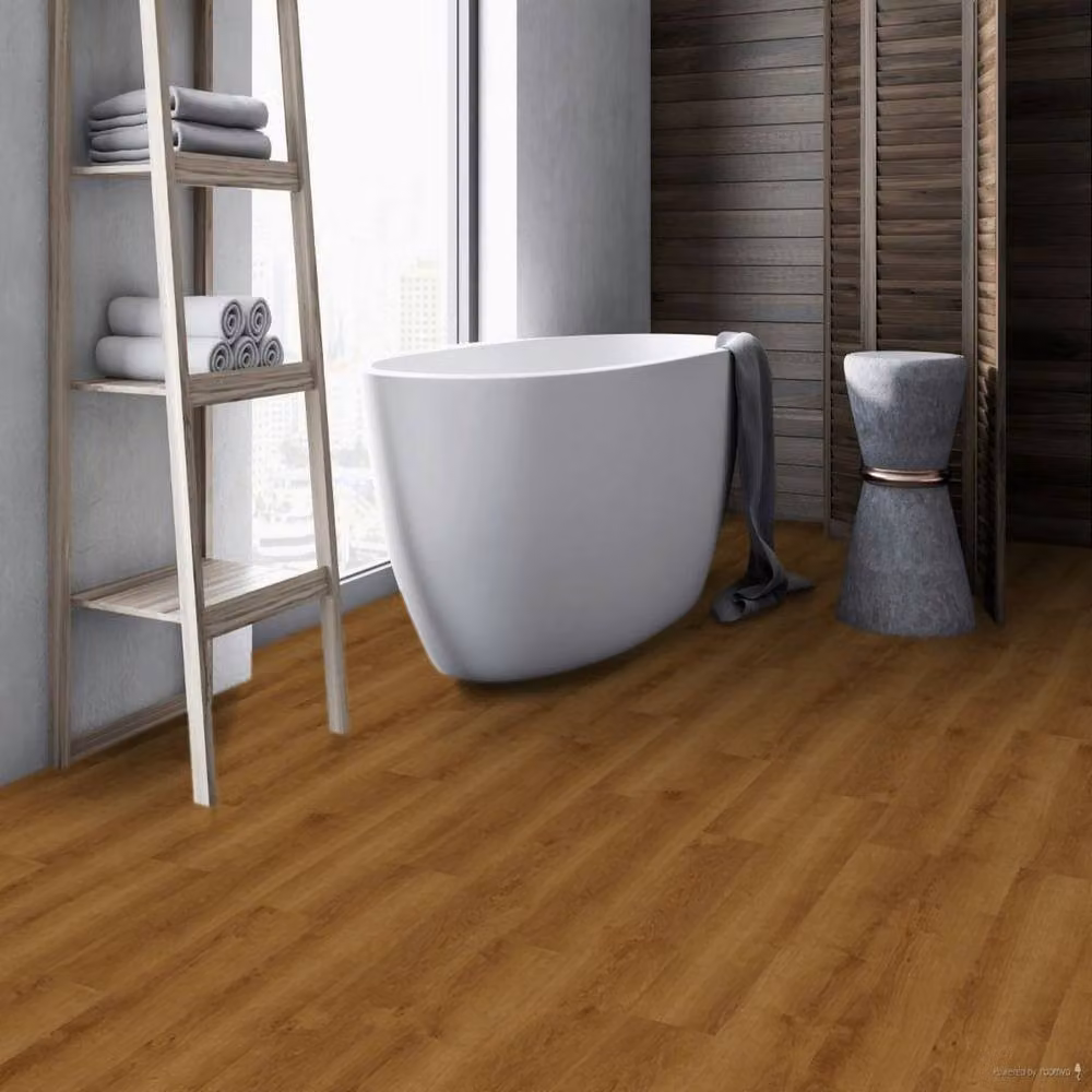 Firmfit Luxury Vinyl Tile Plank Brown Wood Effect Click Lock LVT 5mm – 2