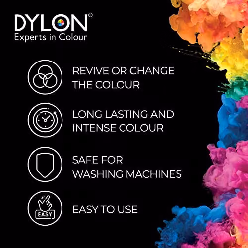 DYLON Washing Machine Fabric Dye Pods in Passion Pink, 350g – 2