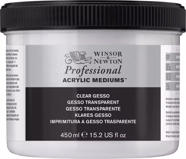Winsor and Newton Professional Clear Acrylic Gesso