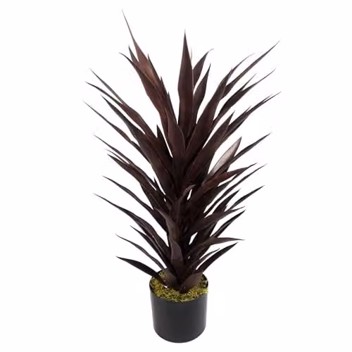 Botanik Artificial Tabletop Office Tree in Red and Black – 1