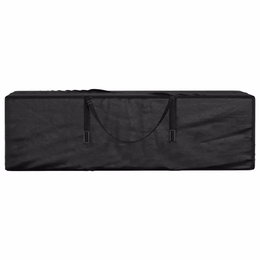 Berkfield Garden Cushion Storage Bag in Black, W/D/H: 135 x 40 x 55 cm – 2